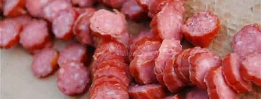 баварский пивной сырный суп с копчеными колбасками. Шаг 17