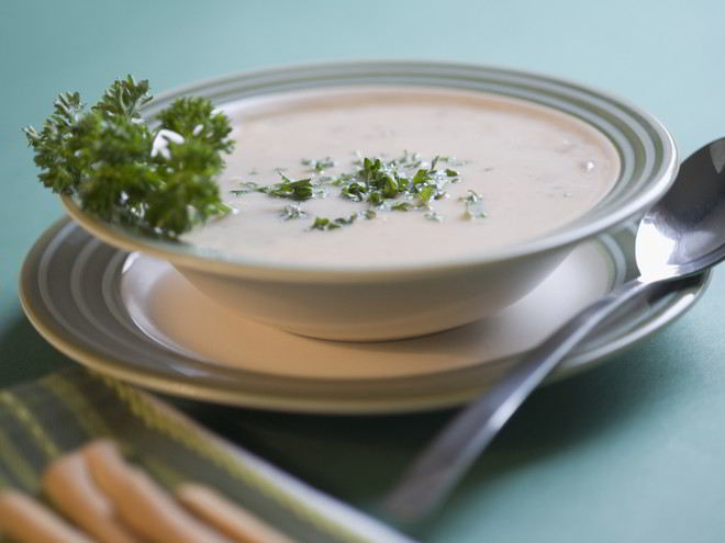 Рецепт французского сырного крема-супа