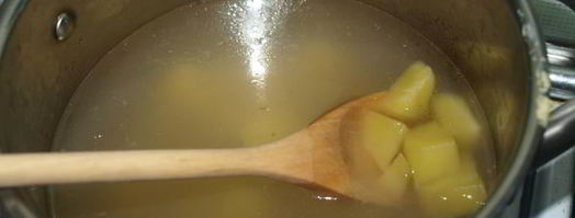 острый сырный суп с йогуртом. Шаг 9