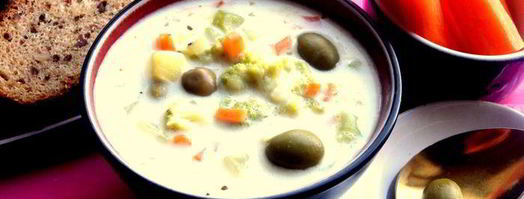 овощной сырный суп. Шаг 11