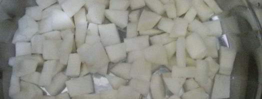 сырно-чесночный суп с фрикадельками. Шаг 4