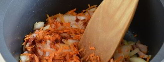 сырный крем-суп с грудинкой. Шаг 6