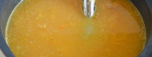 сырный крем-суп с грудинкой. Шаг 8