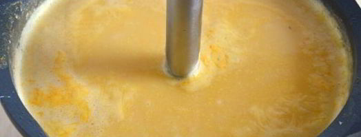 сырный крем-суп с грудинкой. Шаг 10