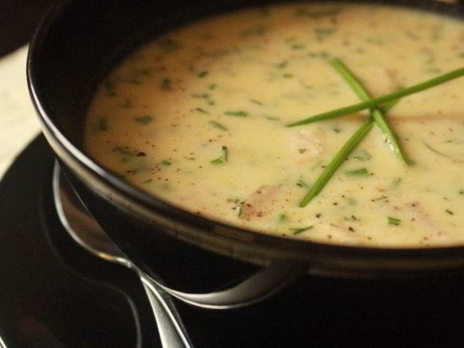 Рецепт сырного супа друзья