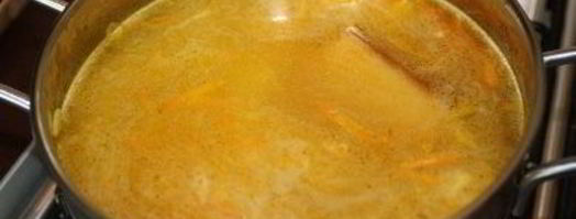 сырный суп друзья. Шаг 4