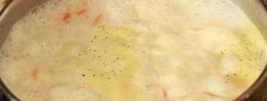 сырный суп друзья. Шаг 5