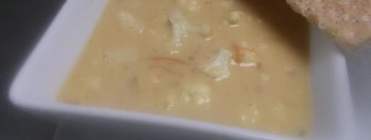 сырный суп из цветной капусты. Шаг 9