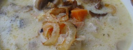 сырный суп на основе лукового. Шаг 7