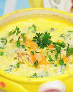 Сырный суп по-французски с плавленым сыром