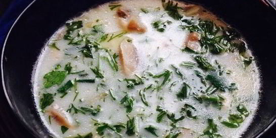 Сырный суп по-французски