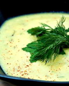 Сырный суп-пюре