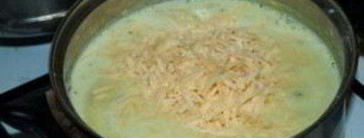 сырный суп-пюре. Шаг 5