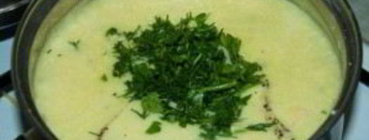 сырный суп-пюре. Шаг 6