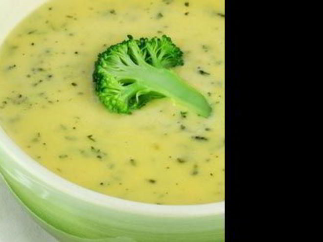 Рецепт сырного супа с брокколи