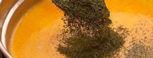 сырный суп с креветками. Шаг 8