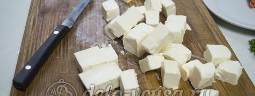 сырный суп с куриным филе. Шаг 7