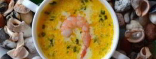 сырный суп с морепродуктами. Шаг 6