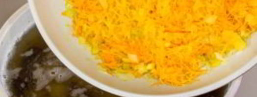 сырный суп с опятами. Шаг 9