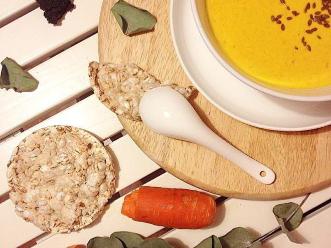 Рецепт сырного супа с пастой карри