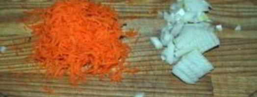 сырный суп с шампиньонами и копченостями. Шаг 6