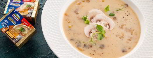 сырный суп с шампиньонами. Шаг 7