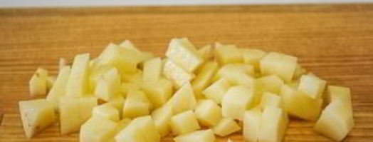 сырный суп с сосиской. Шаг 3