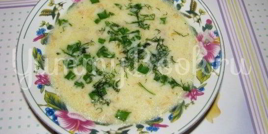 Сырный суп Шустрик