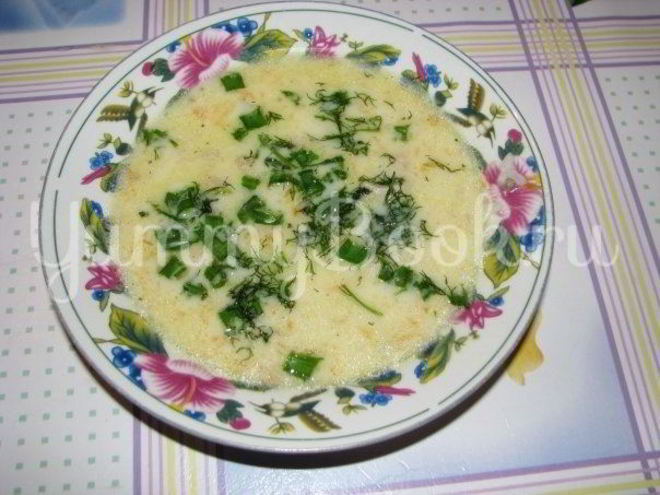 Рецепт сырного супа шустрик