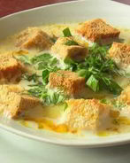 Сырный суп со сливками