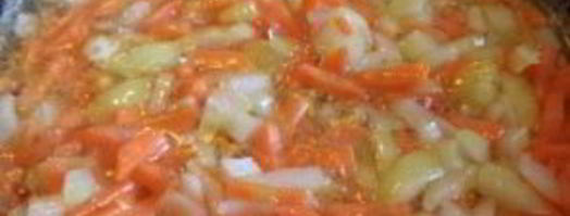 сырный суп со сливками. Шаг 3