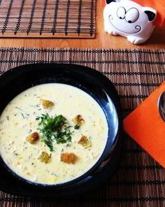 Сырный суп Тануки