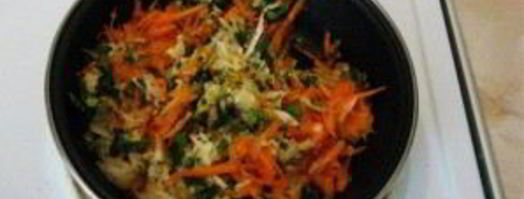 сырный суп тануки. Шаг 3