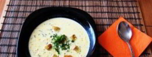 сырный суп тануки. Шаг 5