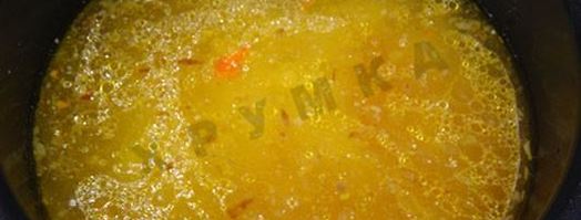 сырный суп в мультиварке. Шаг 9