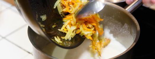 сырный суп. Шаг 9