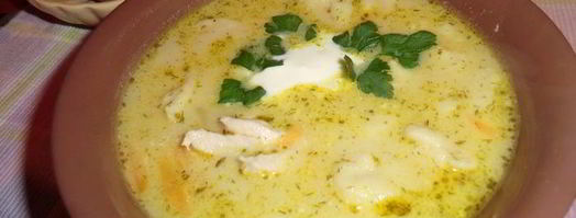 сырный супчик с курочкой и клецками. Шаг 10