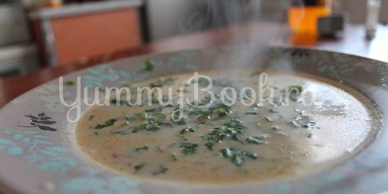 Сырный супчик в мультиварке