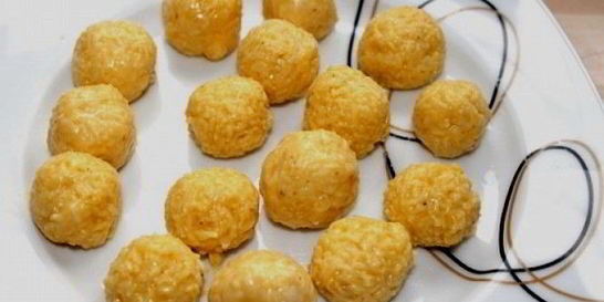 Сырные клецки для супа