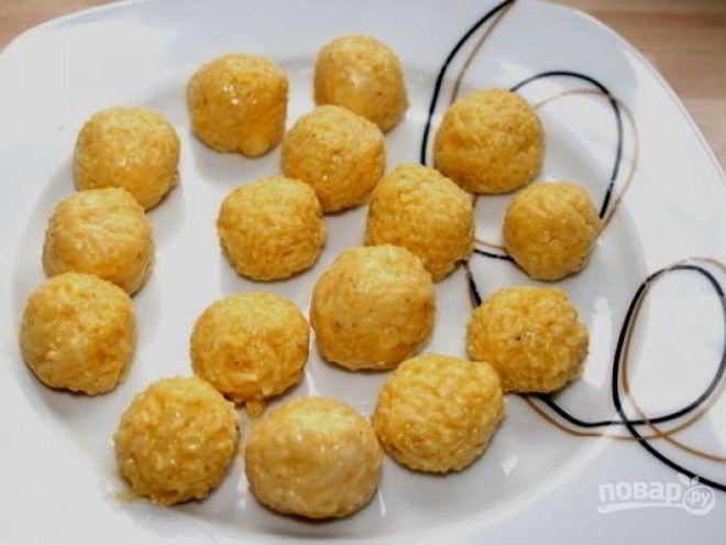 Рецепт сырных клецек для супа