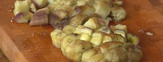 томатный суп с баклажанами и булгуром. Шаг 9