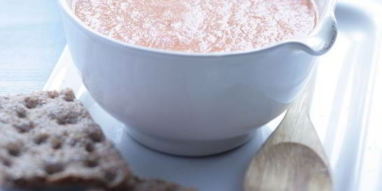 Томатный суп с базиликом