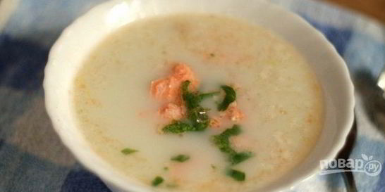 Финская уха на молоке