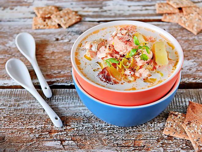 Рецепт лохикейто — сливочной ухи из финляндии