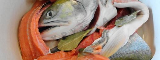 рыбный суп уха из кеты. Шаг 4