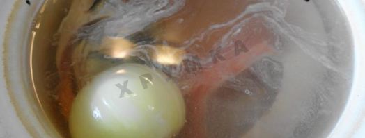 рыбный суп уха из кеты. Шаг 5