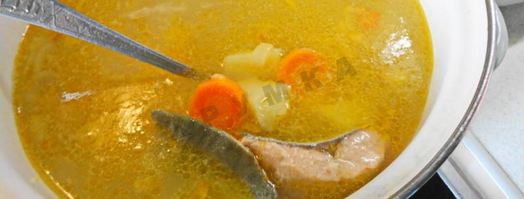 рыбный суп уха из кеты. Шаг 9