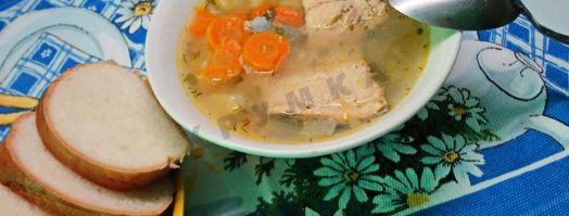 рыбный суп уха из кеты. Шаг 11