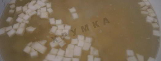 рыбный суп уха из минтая. Шаг 6