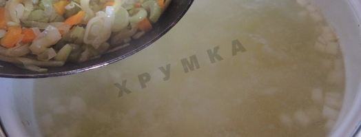 рыбный суп уха из минтая. Шаг 8